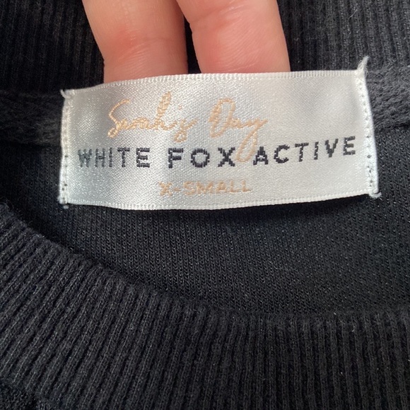 Sarah’s Day x White Fox Active All I Do Is Brunch Blackout Sweater - Picture 8 of 8